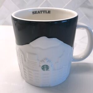 Starbucks Seattle Collector Series City 3D Relief Mug